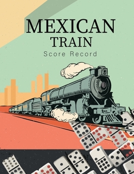 Mexican Train Score Record: Good for family fun Mexican Train Dominoes Game  large size pads were great.