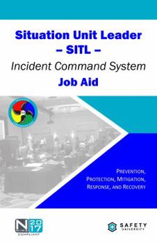 Spiral-bound Situation Unit Leader Job Aid - Incident Command System Book