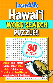 Paperback Incredible Hawaii Word Search Puzzles Book