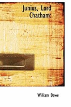 Paperback Junius, Lord Chatham Book
