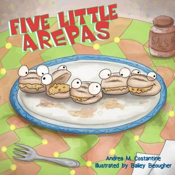 Paperback Five Little Arepas Book