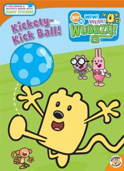 Paperback Kickety-Kick Ball [With Stickers] Book