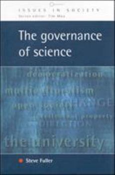 Paperback Governance of Science Book