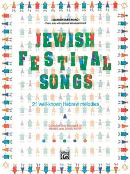 Paperback Jewish Festival Songs: 21 Well-Known Hebrew Melodies Book