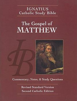Paperback The Gospel According to Matthew Book