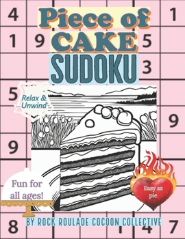 Paperback Sudoku, Piece of Cake: Activity Puzzle Book