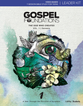 Paperback Gospel Foundations for Students: Volume 1 - The God Who Creates Leader Kit [With DVD] Book