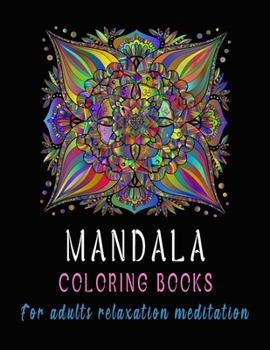 Paperback Mandala coloring Books For Adults Relaxation Meditation Book