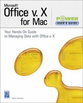 Paperback Microsoft Office v. X for Mac Power User's Guide Book