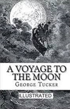 Paperback A Voyage to the Moon Illustrated Book