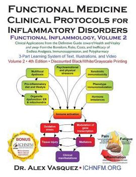 Paperback Functional Medicine Clinical Protocols for Inflammatory Disorders: Functional Inflammology, Volume 2 Book