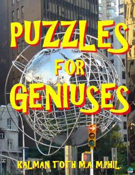 Paperback Puzzles for Geniuses: 111 Large Print Word Search Puzzles Book