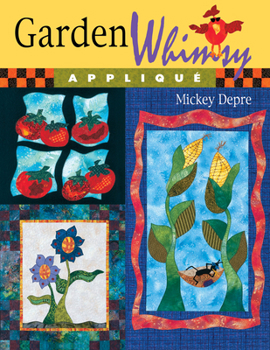 Paperback Garden Whimsy Applique Book