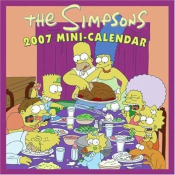 Calendar The Simpsons 2007 Mini-Calendar Book