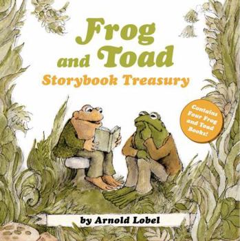 Hardcover Frog and Toad Storybook Treasury: 4 Complete Stories in 1 Volume! Book