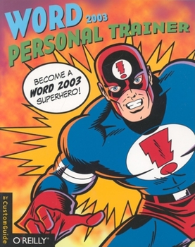 Paperback Word 2003 Personal Trainer [With CDROM] Book