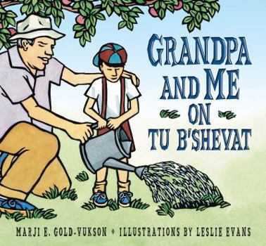 Paperback Grandpa and Me on Tu B'Shevat Book