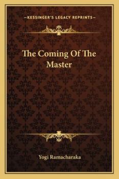 Paperback The Coming Of The Master Book