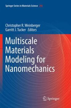 Paperback Multiscale Materials Modeling for Nanomechanics Book