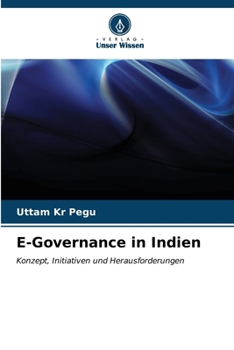 Paperback E-Governance in Indien [German] Book