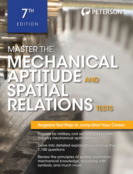 Paperback Master the Mechanical Aptitude and Spatial Relations Test Book