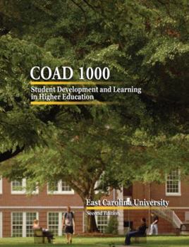 Paperback COAD 1000: STUDENT DEVELOPMENT AND LEARNING IN HIGHER EDUCATION Book