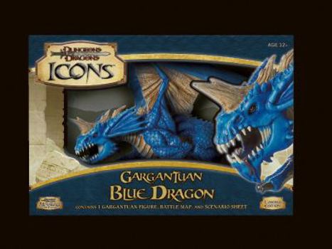 Hardcover D&d Icons: Gargantuan Blue Dragon Book