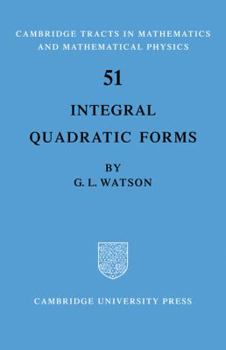 Paperback Integral Quadratic Forms Book