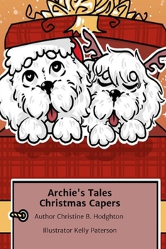 Paperback Archie's Tales Christmas Capers [Large Print] Book