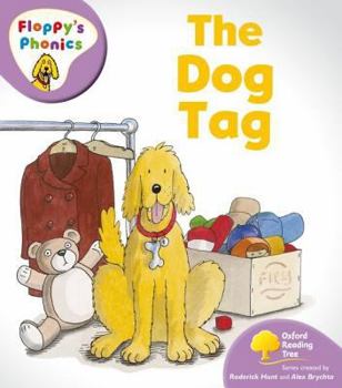 Paperback Oxford Reading Tree: Level 1+: Floppy's Phonics: The Dog Tag Book