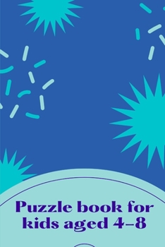 Paperback Puzzle book for kids aged 4-8 Book