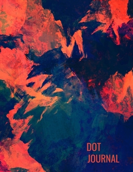 Paperback Dot Journal: Dot Grid Journal Notebook Minimalist, 8.5 x 11" 120 page Book