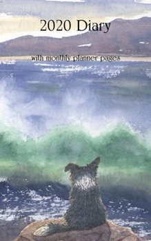 2020 diary with monthly planner pages