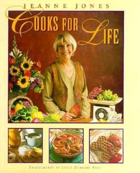 Hardcover Jeanne Jones Cooks for Life Book