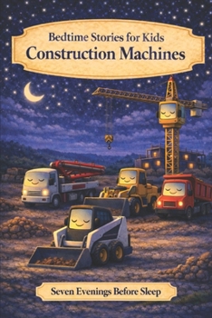 Paperback Construction Machines: Bedtime Stories for Kids Book