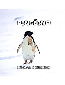 Paperback Pingüino: dibujar y escribir [Spanish] Book