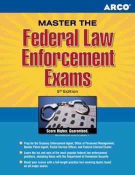 Paperback Master the Federal Law Enforcement Exams Book