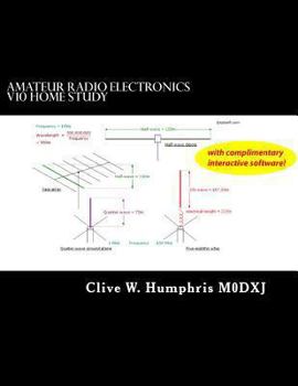 Paperback Amateur Radio Electronics V10 Home Study: Portable Learning, Reference and Revision Tools Book