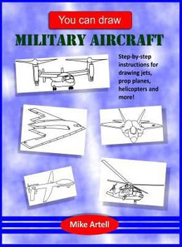 Hardcover You Can Draw Military Aircraft Book