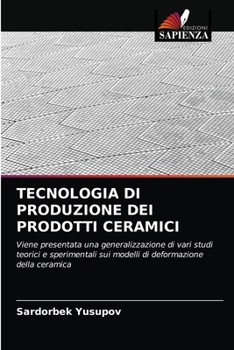 Paperback Tecnologia Di Produzione Dei Prodotti Ceramici [Italian] Book