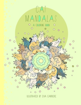 Paperback Cat Mandalas: A Coloring Book