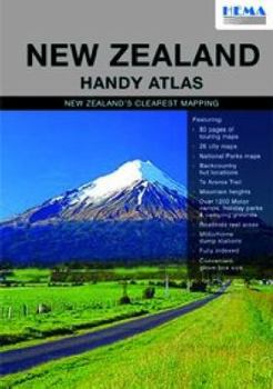 Spiral-bound New Zealand Handy Atlas Spir Np Hema Book