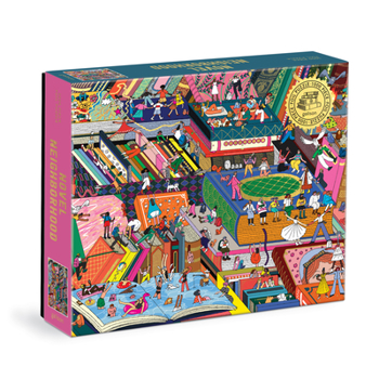 Misc. Novel Neighborhood 1000 Piece Foil Puzzle Book