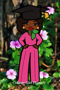 Paperback College Girl Planner Book