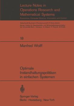 Paperback Optimale Instandhaltungspolitiken in Einfachen Systemen [German] Book