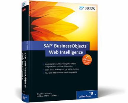 Hardcover SAP Businessobjects Web Intelligence: The Comprehensive Guide Book