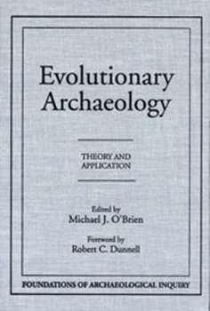 Paperback Evolutionary Archaeology - Paper Book