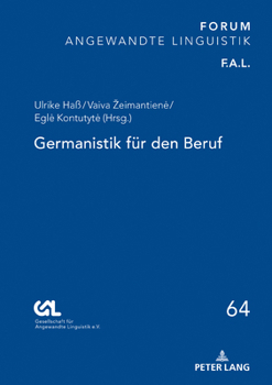 Hardcover Germanistik fuer den Beruf [German] Book