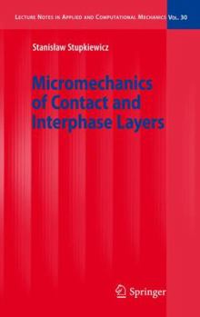 Paperback Micromechanics of Contact and Interphase Layers Book