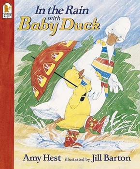 Paperback In the Rain with Baby Duck Book